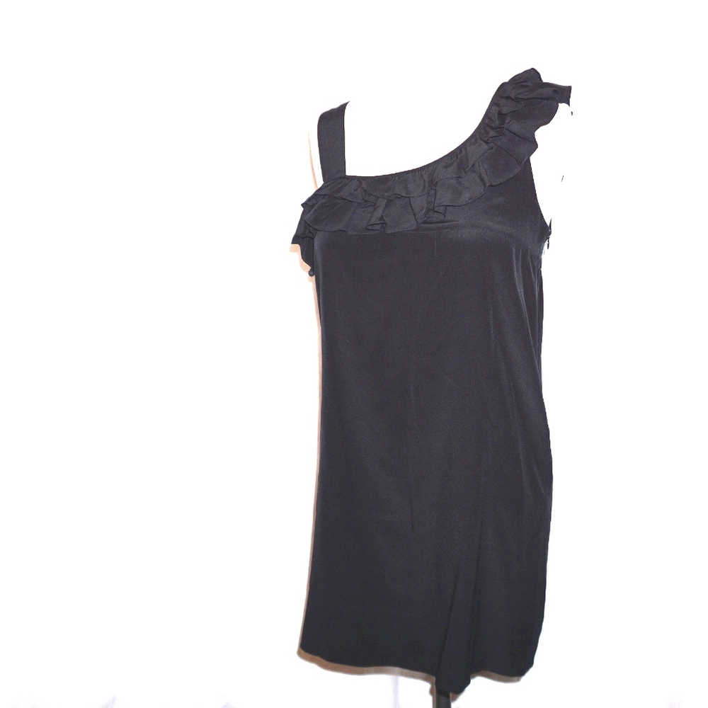 Jenny Han LBD black Silk Mini dress XS